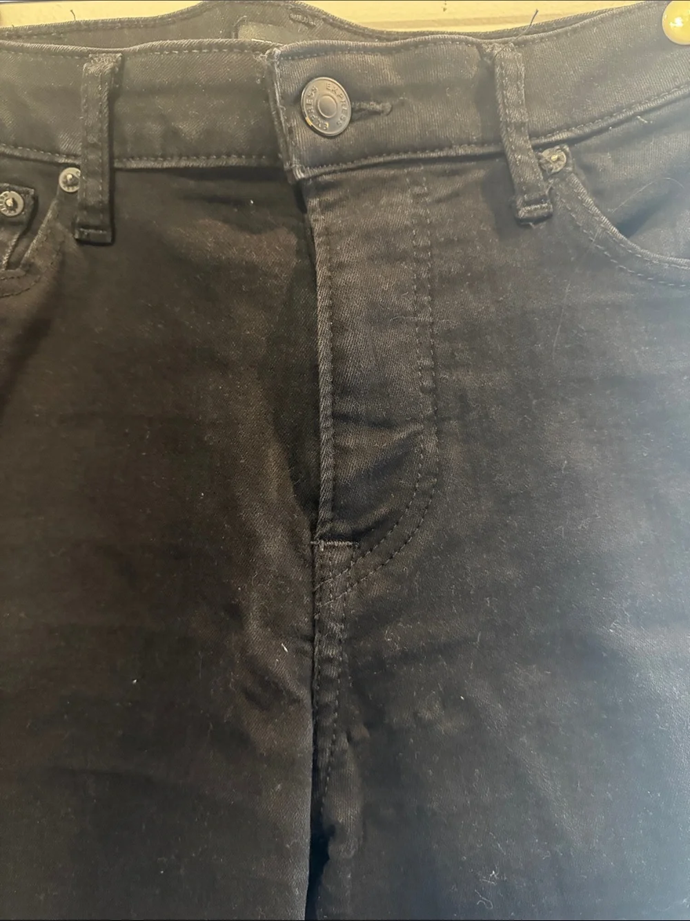 Express Black Skinny Jeans Men's Size 33x34 Cotton Spandex